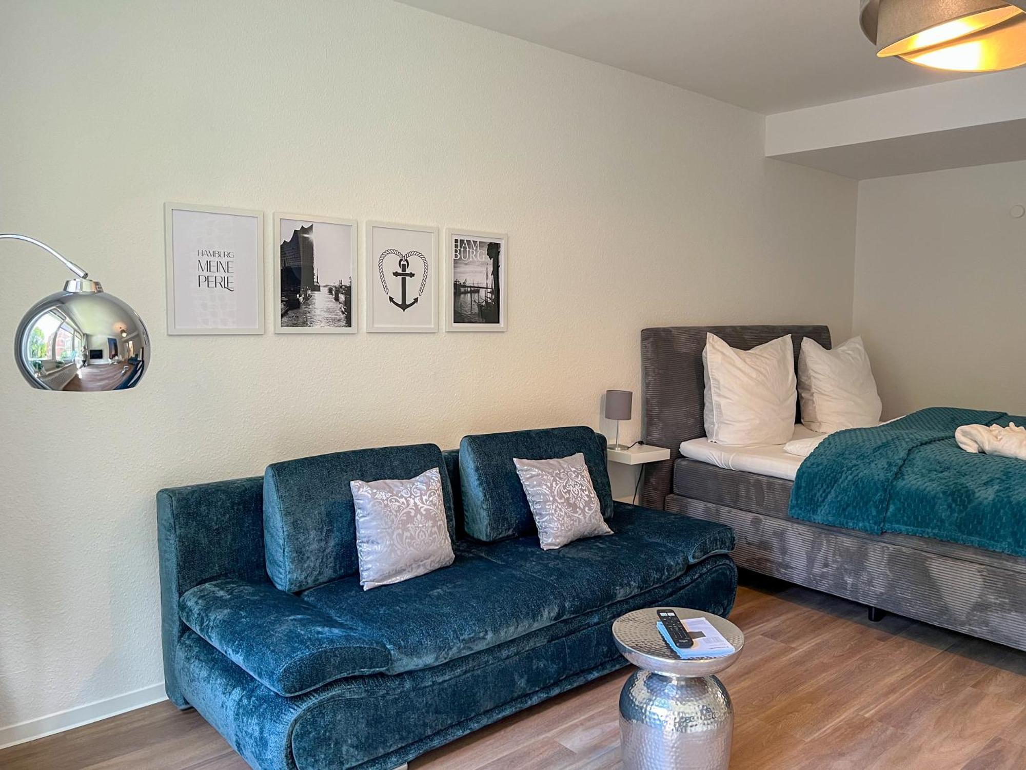Ankerherz Appartements Bei Blankenese Hamburg Zimmer foto