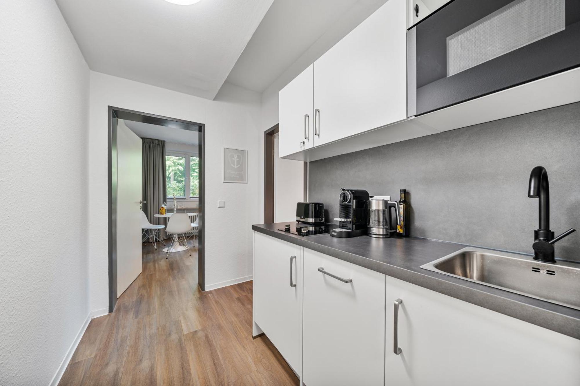 Ankerherz Appartements Bei Blankenese Hamburg Zimmer foto